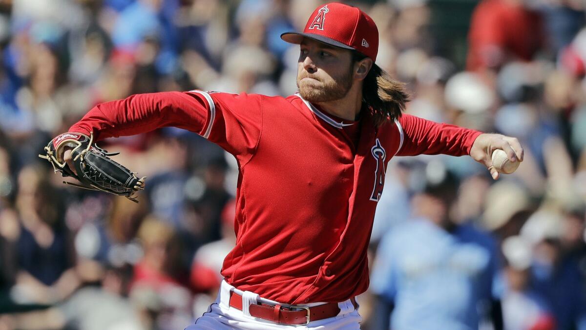 Angels starter Dillon Peters did not give up a run against the Seattle Mariners on Sunday.