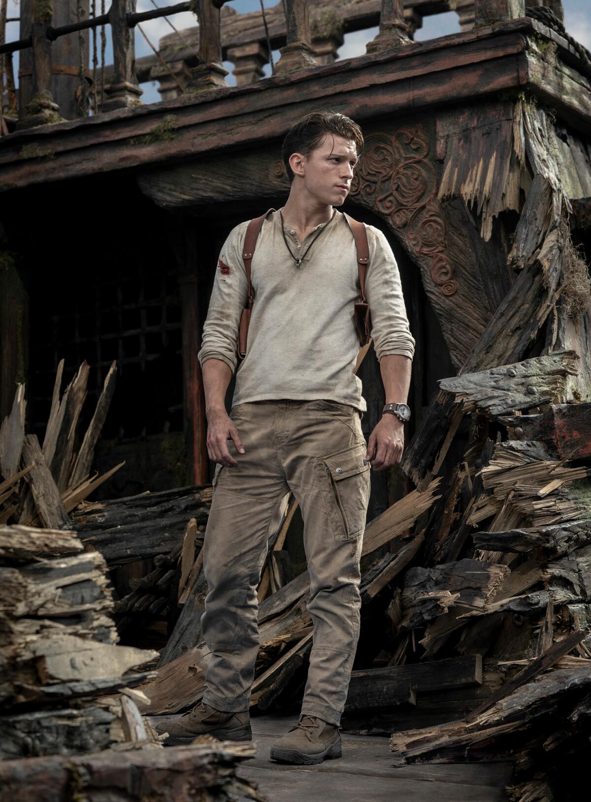 Tom Holland es Nathan Drake en "Uncharted."