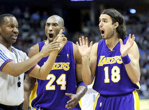 Sasha Vujacic, Kobe Bryant