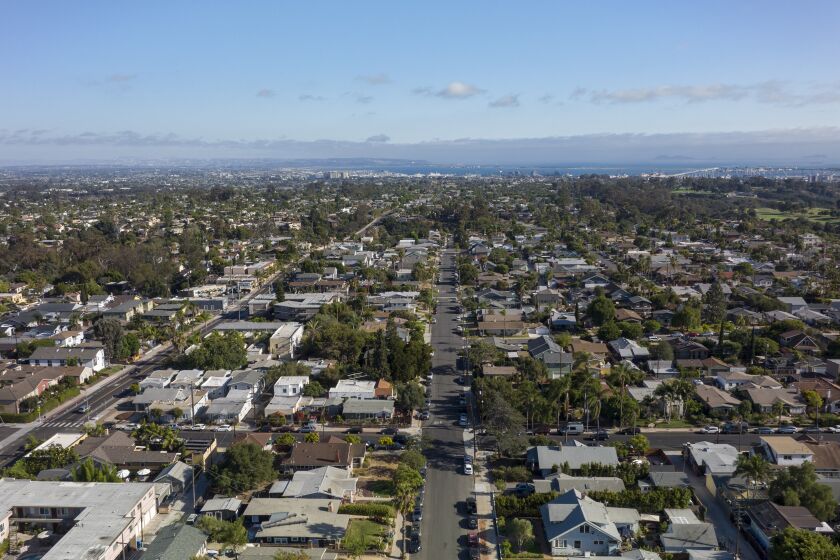 San Diego, California - July 05: The North Park neighborhood on Tuesday, July 5, 2022 San Diego, California. A new study, based on 2020 U.S. Census data, by LendingtTree shows San Diego metro has the fourth highest share of million dollar and up homes. (Ana Ramirez / The San Diego Union-Tribune)