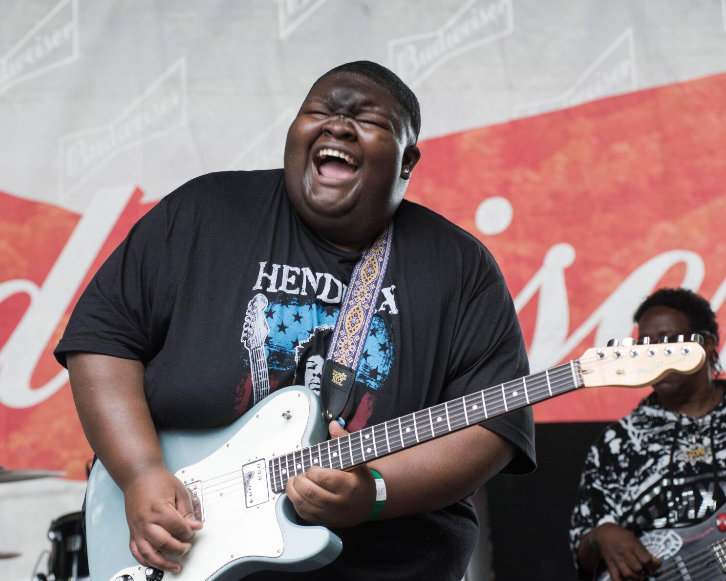 Blues dynamo 'Kingfish' Ingram, 22, made his White House debut at
