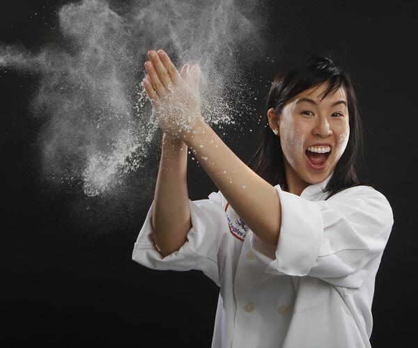 Test Kitchen intern Stephanie Luu