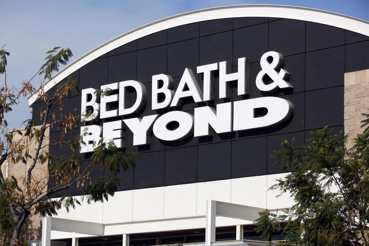 A Bed, Bath & Beyond store in Pasadena.