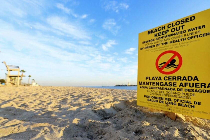 Long Beach has closed its local beaches
