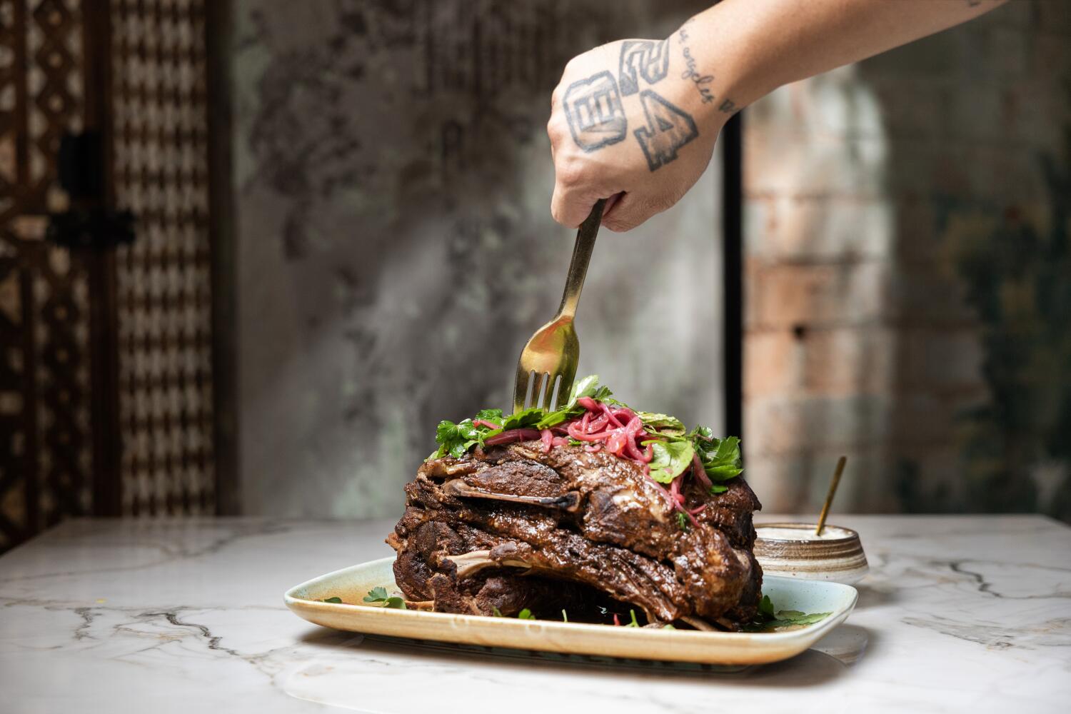 The restaurant inside L.A.'s best new food hall is a triumph. It could be a revelation