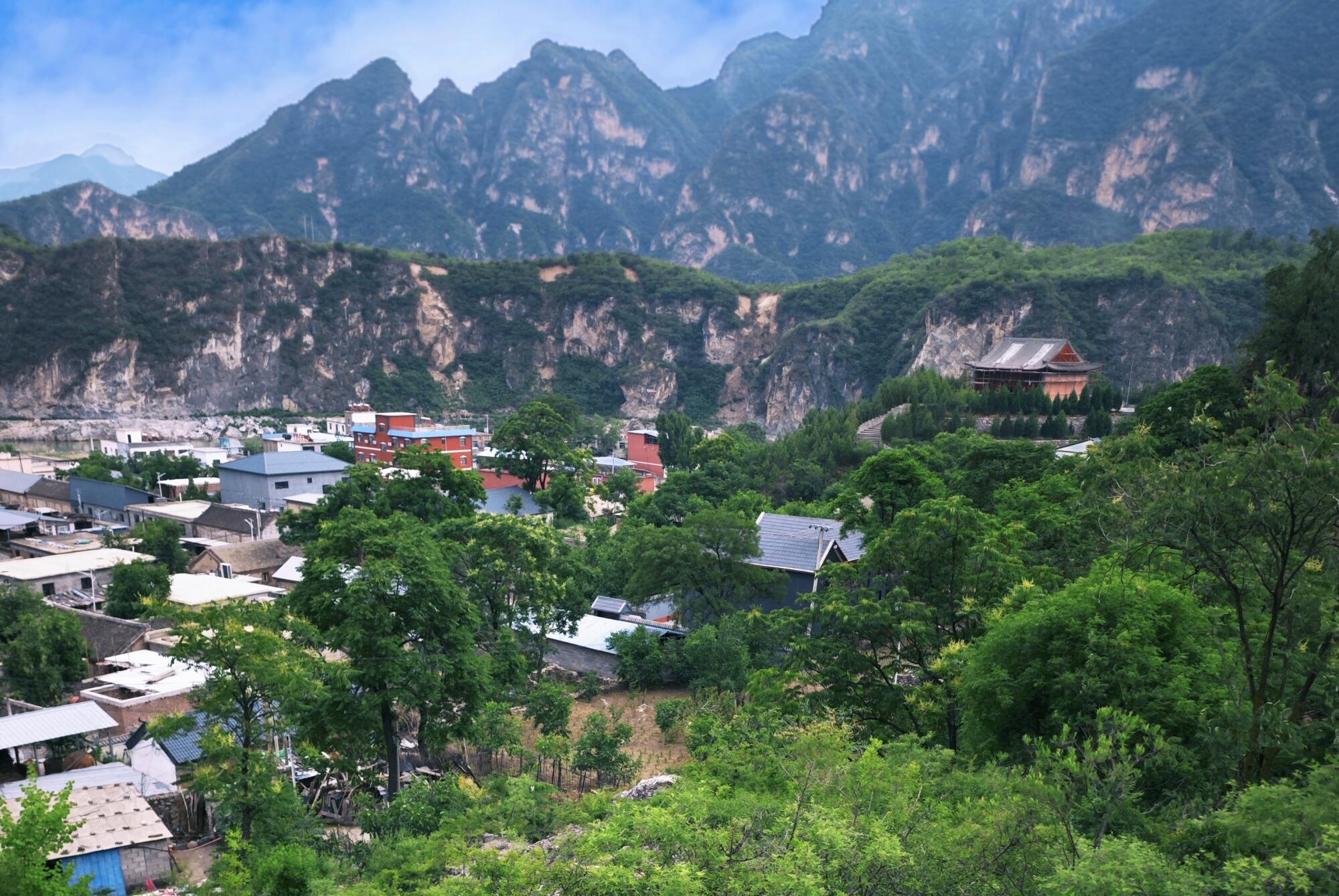 A retreat center in the mountains.