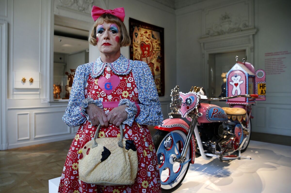Grayson Perry, "Vanity, Identity, Sexuality," Monnaie De Paris, 2019.