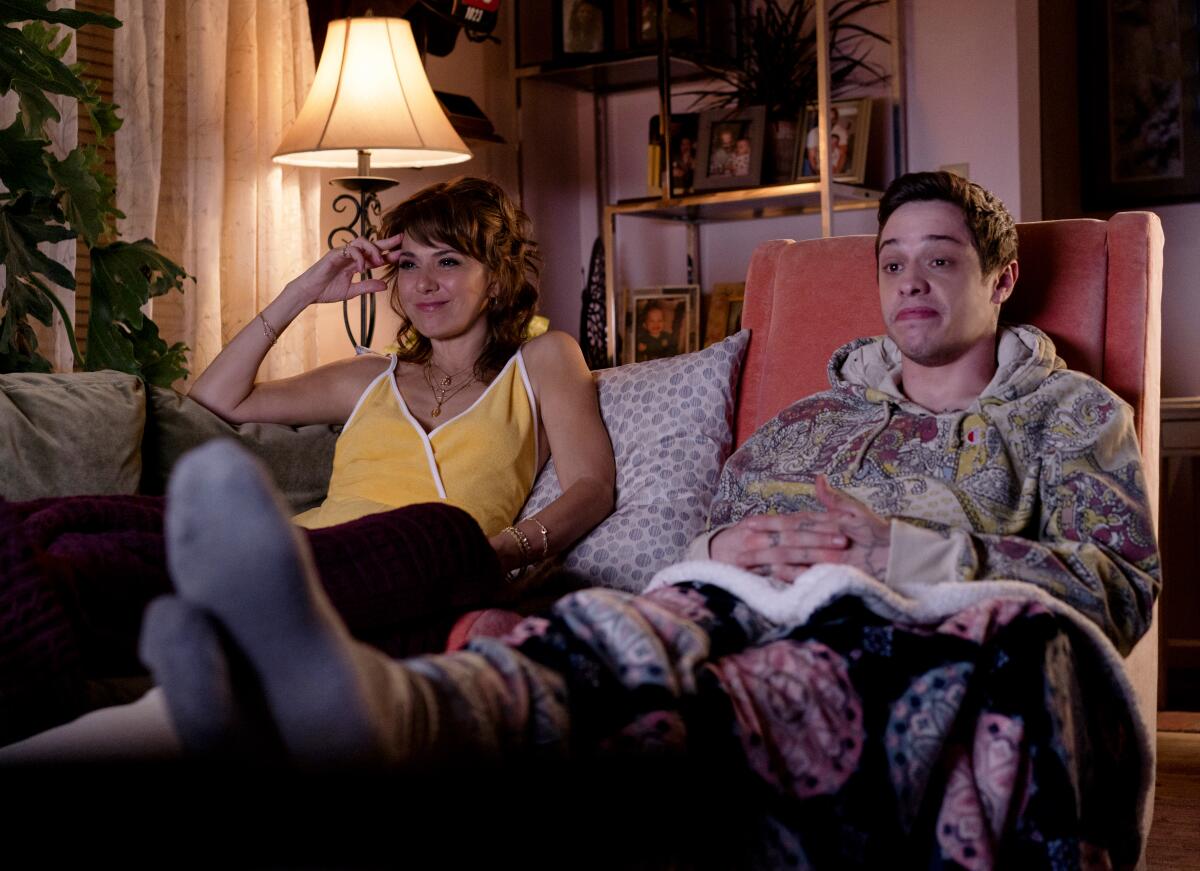Marisa Tomei co-stars with Pete Davidson in "The King of Staten Island."