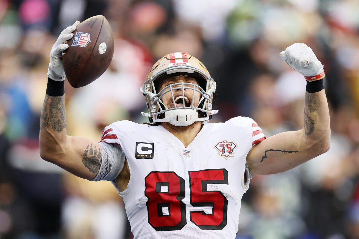 49ers TE George Kittle could miss Bears game - Chicago Sun-Times