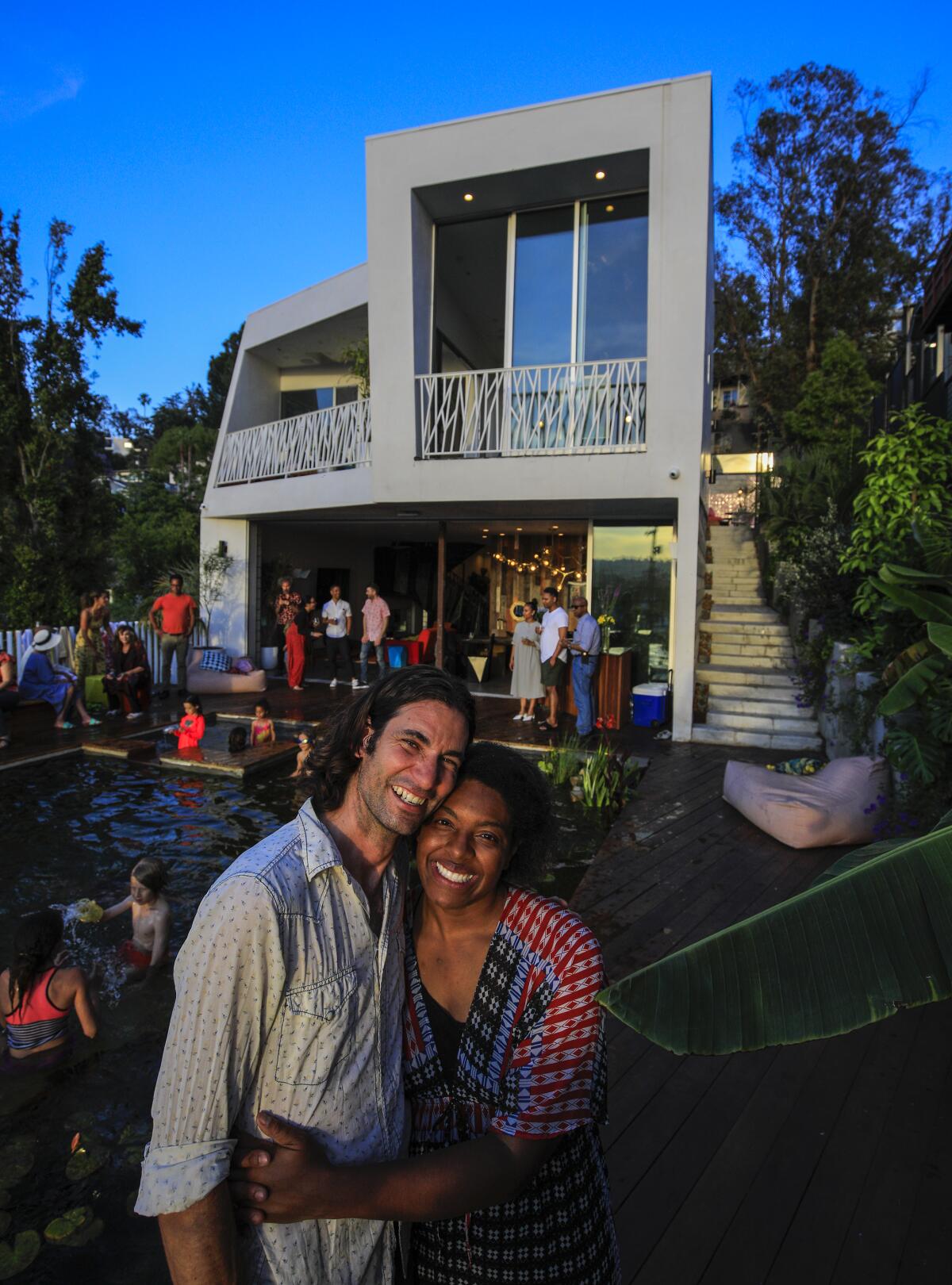 Every Sunday, Diego and Resa Caivano open their Silver Lake home for dinner, a weekly tradition that offers the community a place to connect.