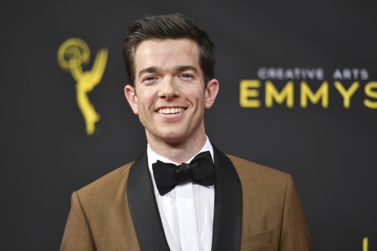 John Mulaney at the 2019Creative Arts Emmy Awards.