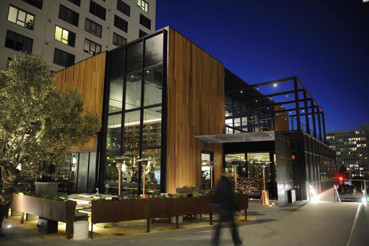 Otium, a mash-up of fine dining and street food in downtown Los Angeles.