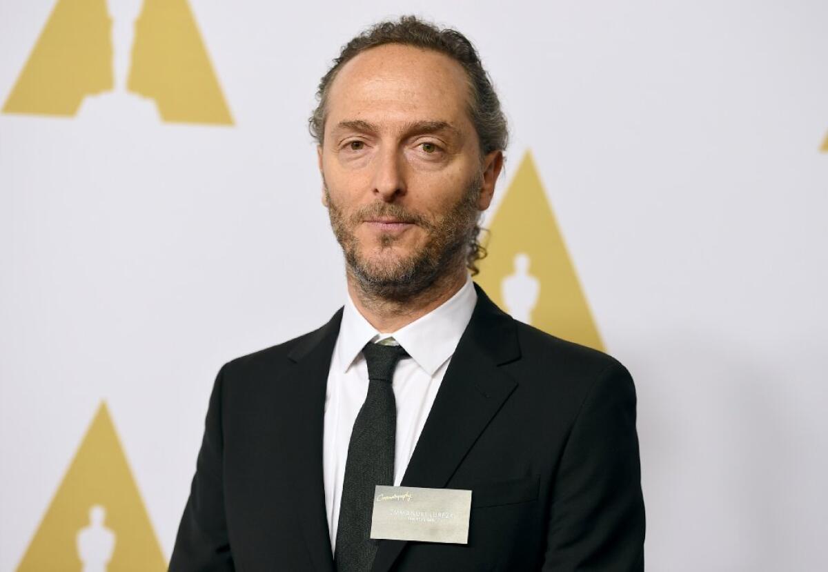 Emmanuel Lubezski won the American Society of Cinematographers Award for "The Revenant."