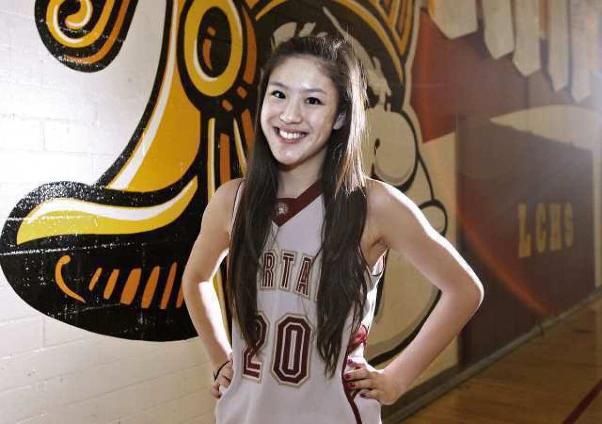 La Cañada High junior point guard Courtney Chen is the 2013 All-Area Girls' Basketball Player of the Year.
