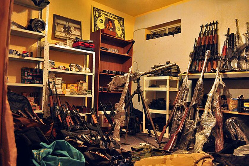 This arsenal uncovered by police in Ciudad Juarez, Mexico, in April turned out to include weapons from the ATF's ill-fated Fast and Furious operation.