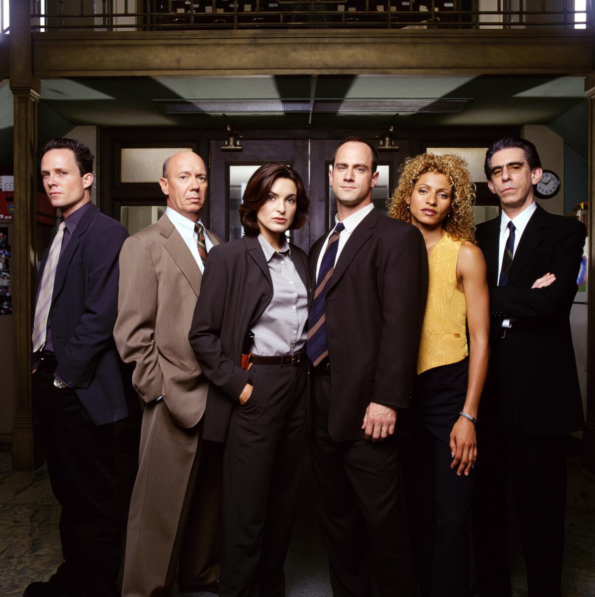 The original cast of "Law & Order: SVU"