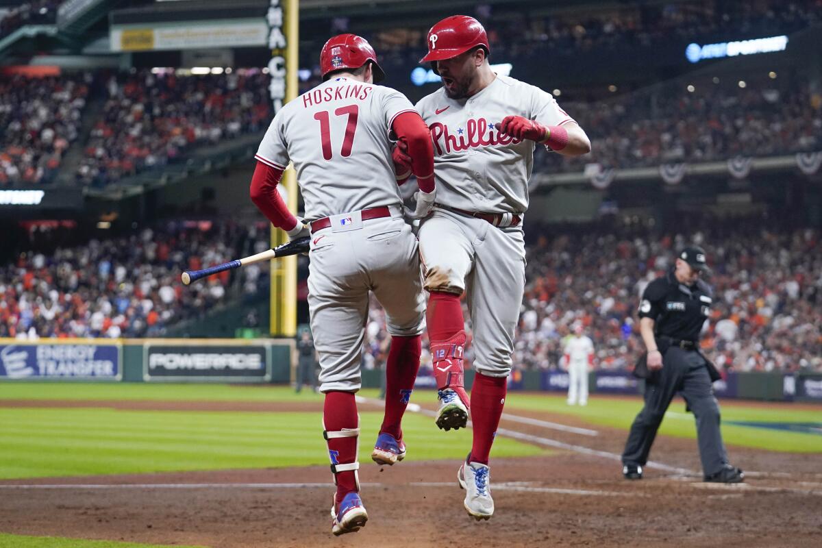 Phillies' Segura making most of his first trip to postseason - The San  Diego Union-Tribune