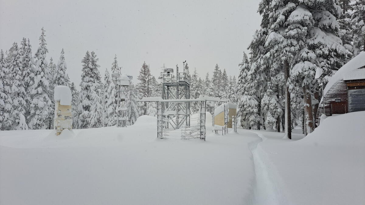 Calif Snow Storm brings heavy snow and rain in California - Los Angeles Times
