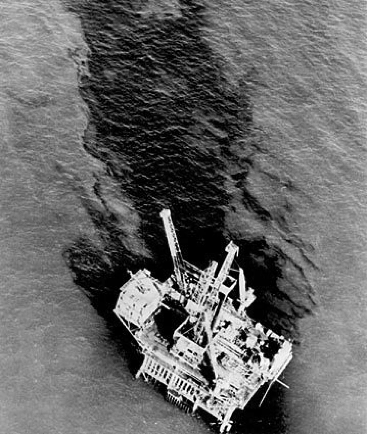 In the winter of 1969, 3 million gallons of oil began leaking from an offshore drilling site off the Santa Barbara coast. It would eventually be contained, but the incident helped spark landmark environmental legislation to protect the nation's waters and air. (Los Angeles Times )
