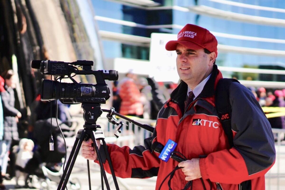 Former KTTC-TV multimedia journalist James Bunner.