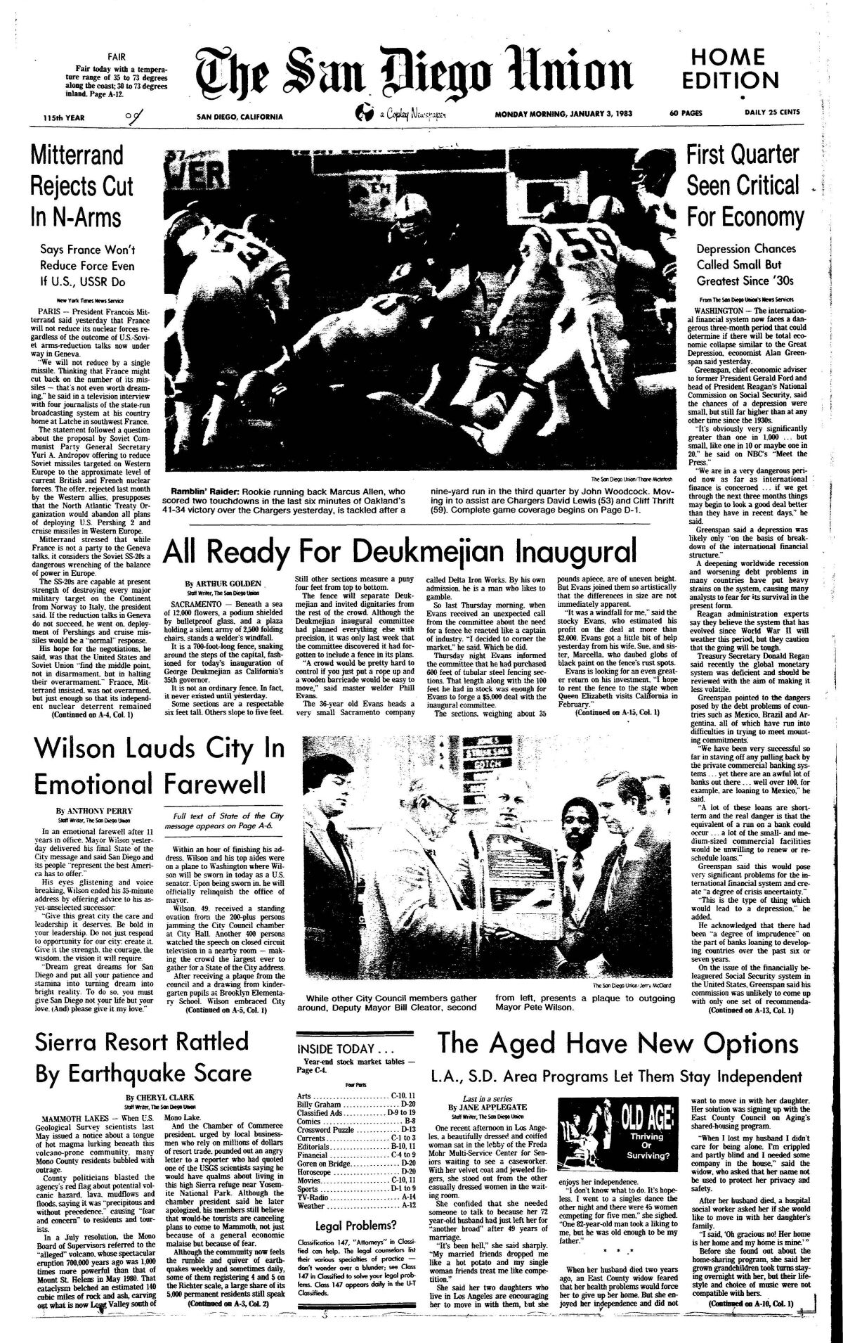 From the Archives: First U.S. Senator from S.D. took office in 1983