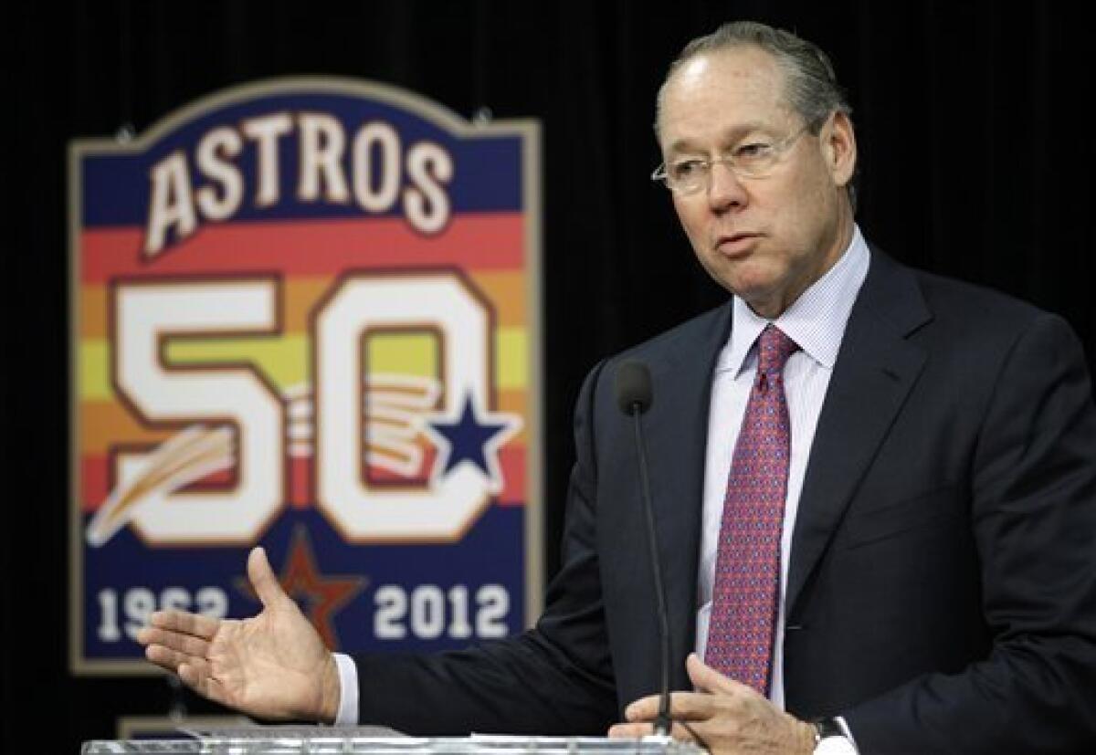 McLane 'close' in deal to sell Astros to Jim Crane