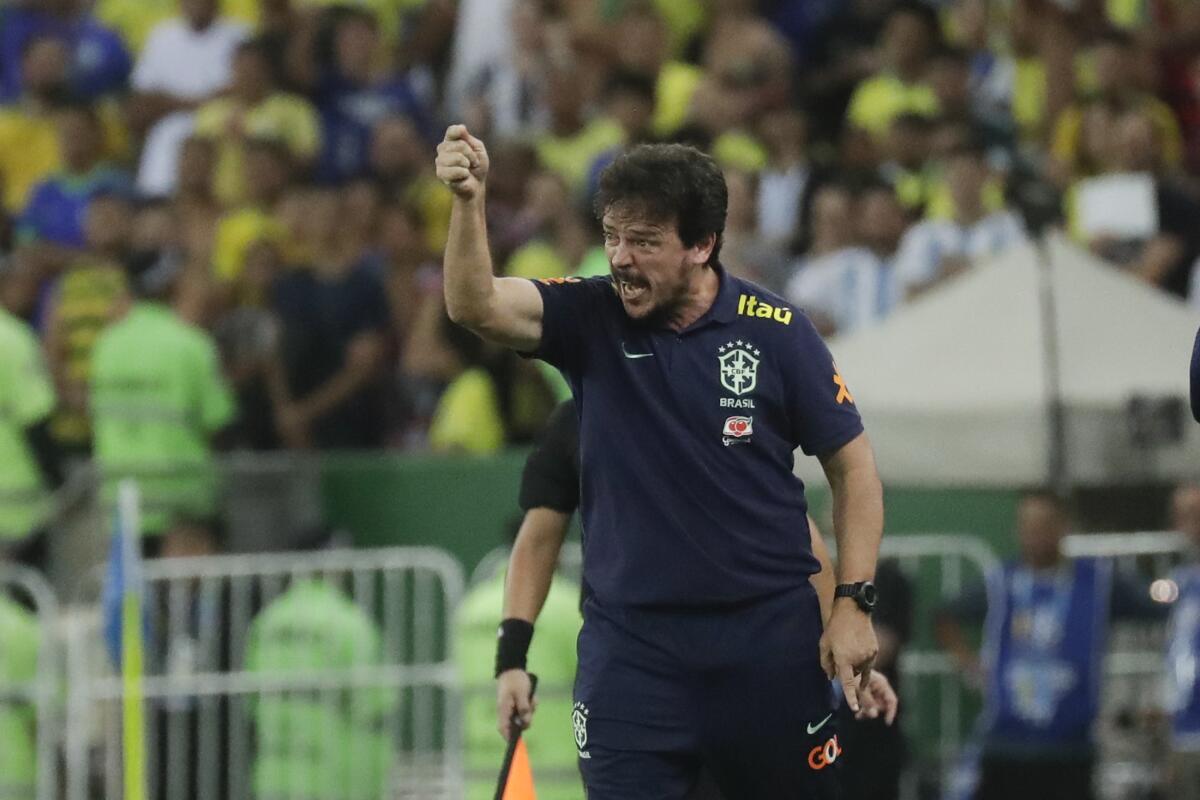 Brazil ends year in poor shape under interim coach as it waits for word  from Carlo Ancelotti - The San Diego Union-Tribune