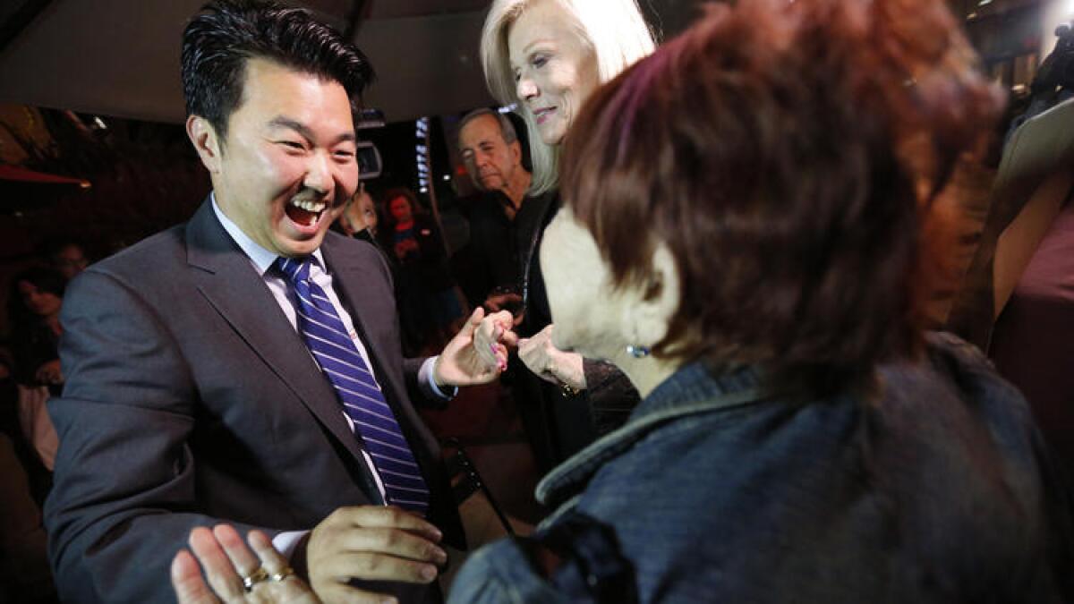 David Ryu is just the second Asian American elected to the L.A. City Council. The first was back in 1985.