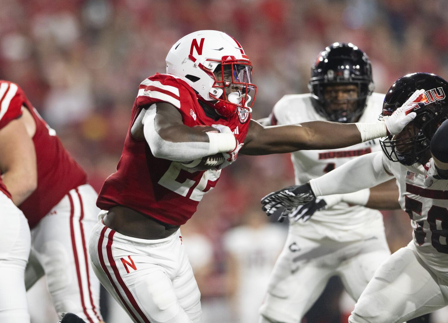 Nebraska loses running backs Gabe Ervin Jr. and Rahmir Johnson to  season-ending injuries - The San Diego Union-Tribune