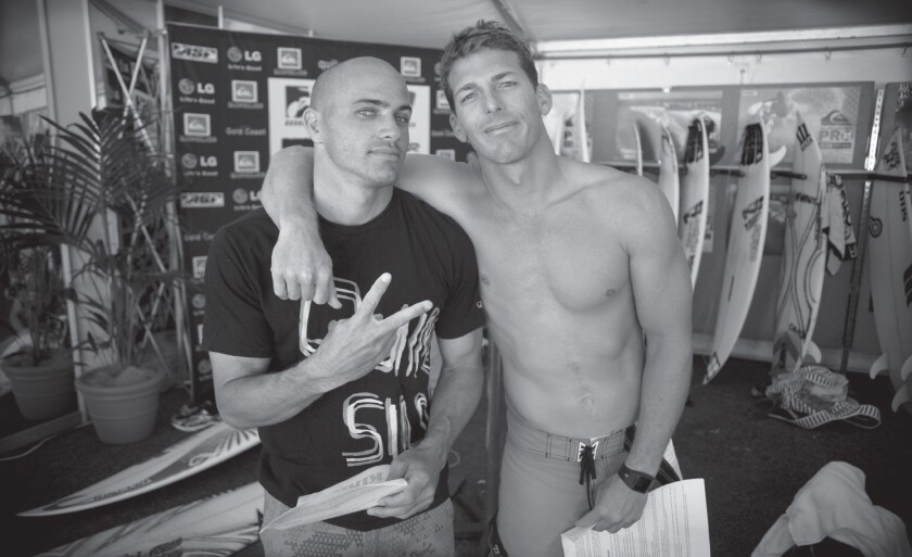 Photographer Steve Sherman hosts exhibit and story about surfing's greatest rivalry, Kelly Slater and Andy Irons
