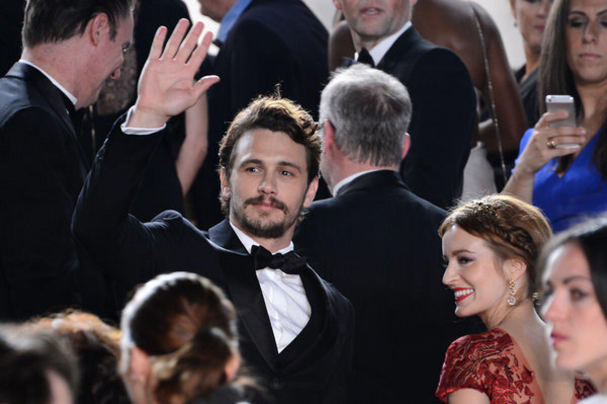 James Franco at the 'As I Lay Dying' premiere during last month's Cannes Film Festival.