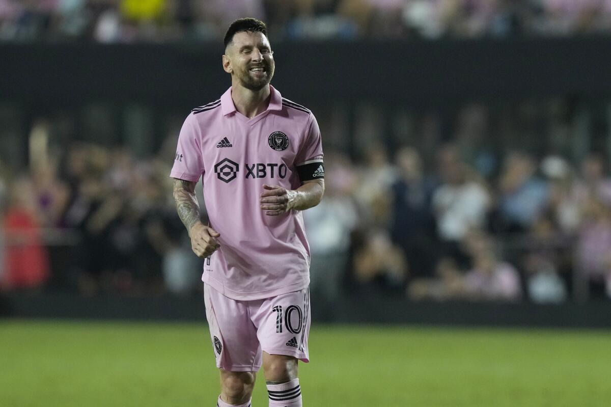 Lionel Messi's arrival in MLS ends the era he shared with