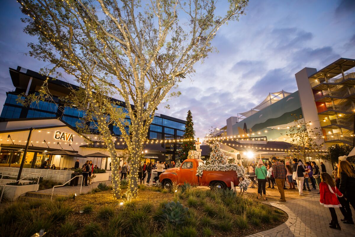 One Paseo shopping center will be decked out for the holidays on Small Business Saturday