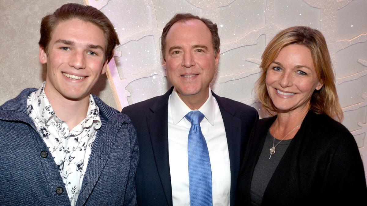 Suzanne Weerts, of Burbank Arts for All Foundation, and her son Jack were among those who enjoyed last week's event that included a meet-and-greet with Rep. Schiff for every attendee.