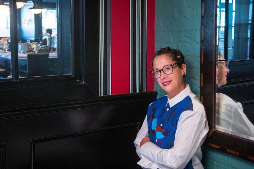 Chef Nancy Silverton, shown at Osteria Mozza in Los Angeles, kicks off the Santa Barbara Food & Wine Weekend with an appearance at a Friday evening reception.