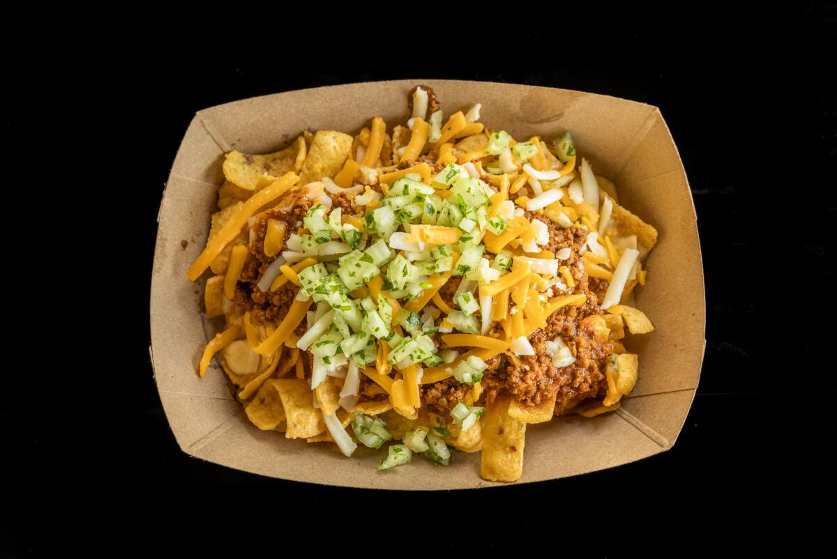 Frito pie from Slab Barbecue