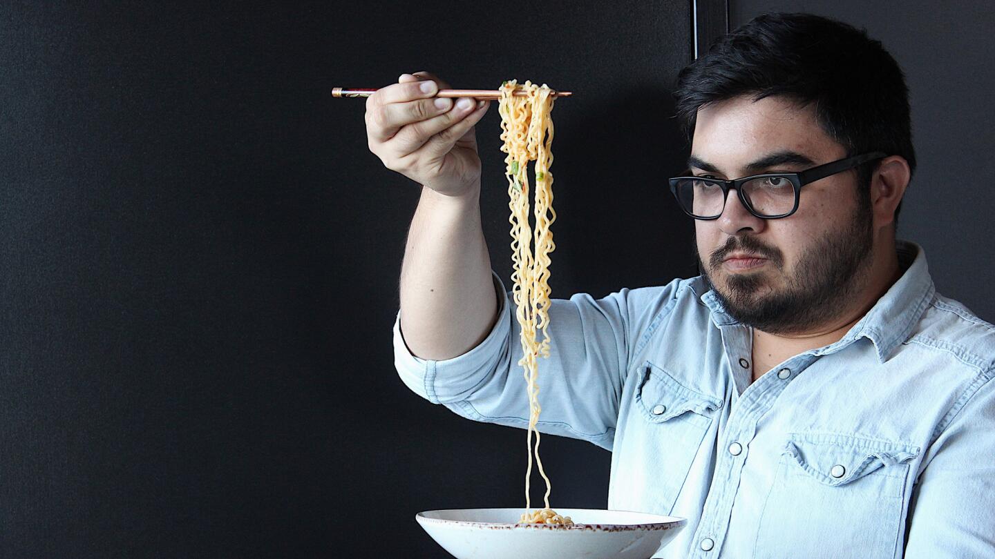 "This is not my childhood favorite noodle. It’s my adult one for the last eight or nine years." -- Joseph Hernandez
