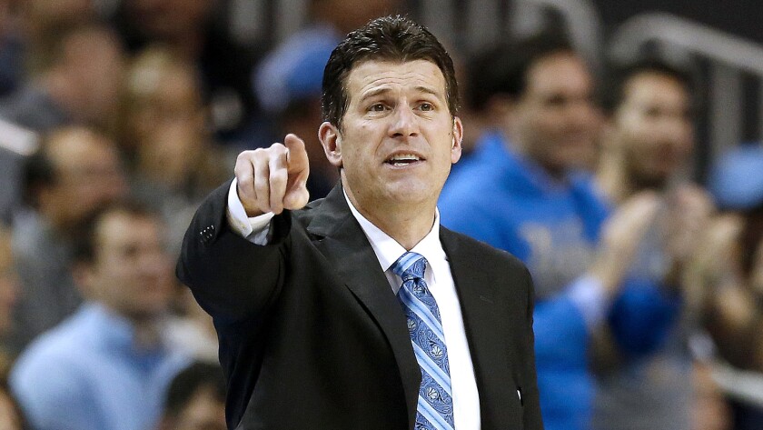 UCLA men's basketball coach Steve Alford has six freshman on this year's team.