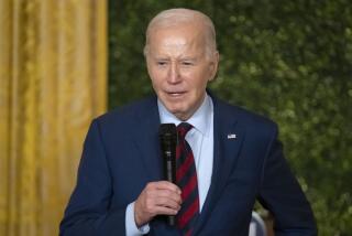 El presidente estadounidense Joe Biden en un evento en la Casa Blanca en Washington, el 2 de mayo de 2024. (Foto AP/Mark Schiefelbein)