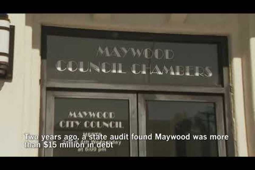 A Los Angeles County investigation into possible corruption is underway in Maywood