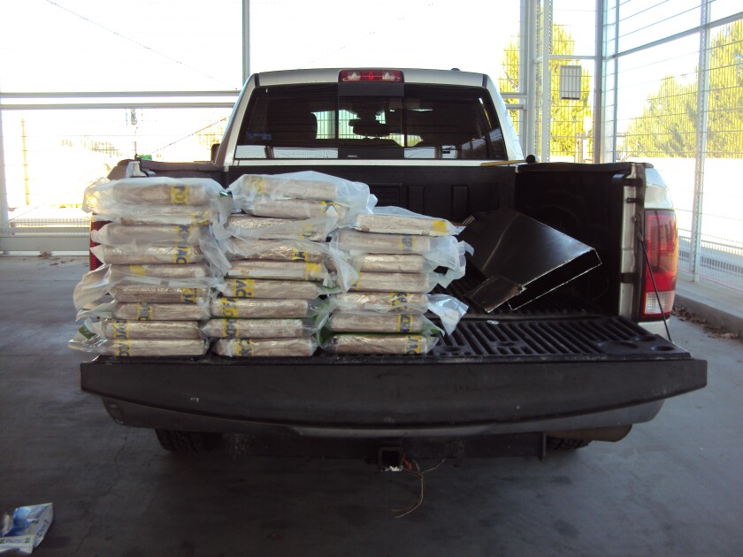 Cocaine found in truck