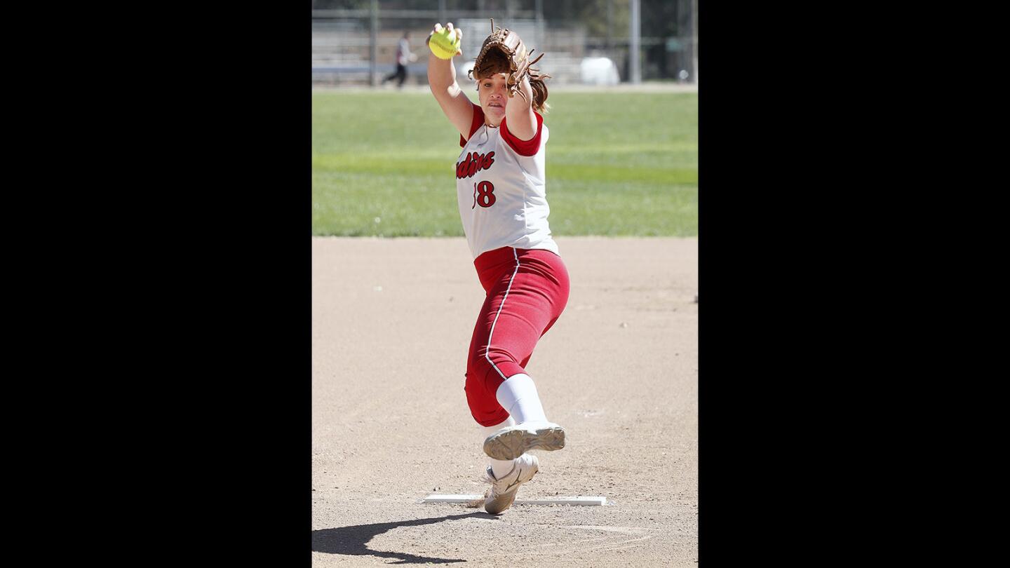 Photo Gallery: Burroughs vs. Glendale in Pacific League softball