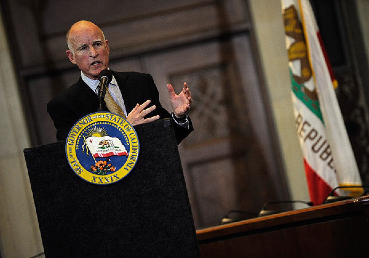 Gov. Jerry Brown's reshaped tax proposal is bound to be more popular with the electorate than his original. But smacking the rich worsens a California tax system that badly needs to be overhauled.