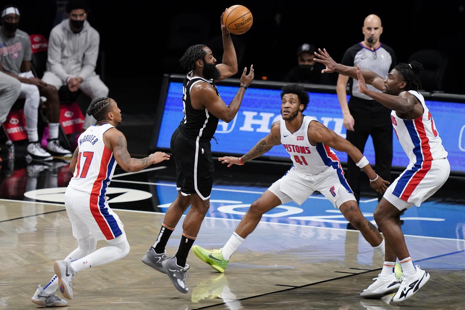 James Harden has triple-double in Nets debut - The San Diego Union-Tribune