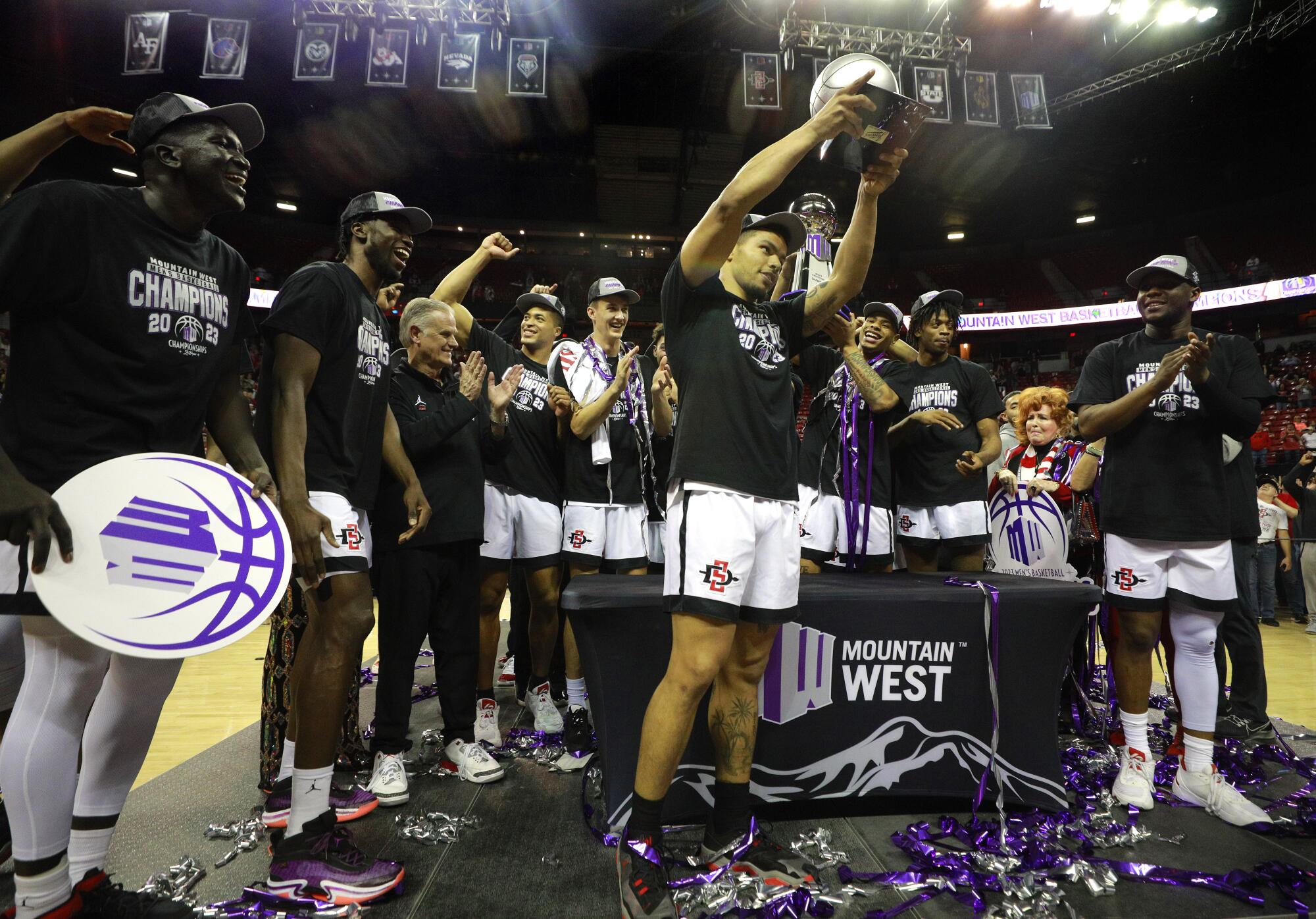 Aztecs Overpower Aggies 62-57 Winning 2023 Mountain West Championship