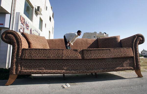 World's biggest sofa