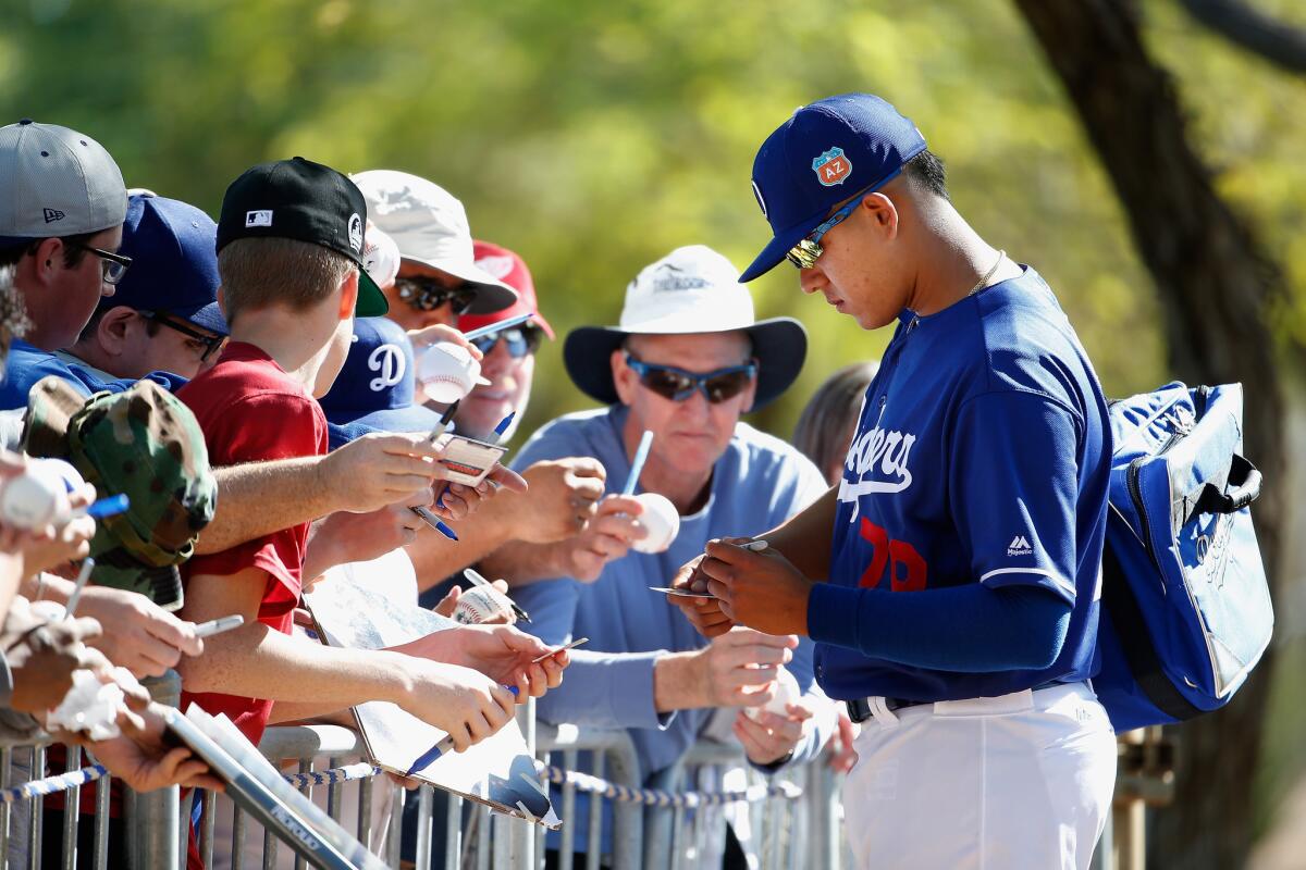 All eyes will be on Julio Urias today against the Mets.