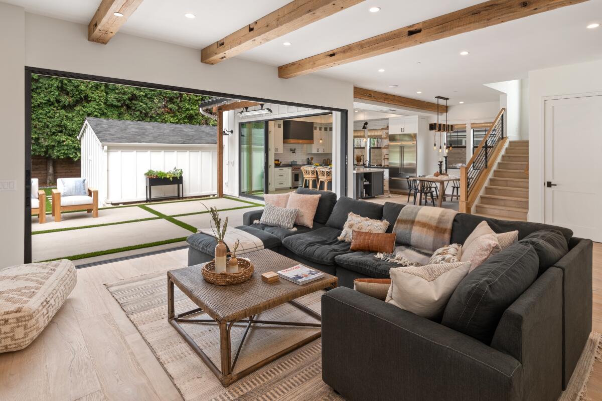 Engineered hardwood has a veneer of hardwood but is composed of several thin layers of backing.