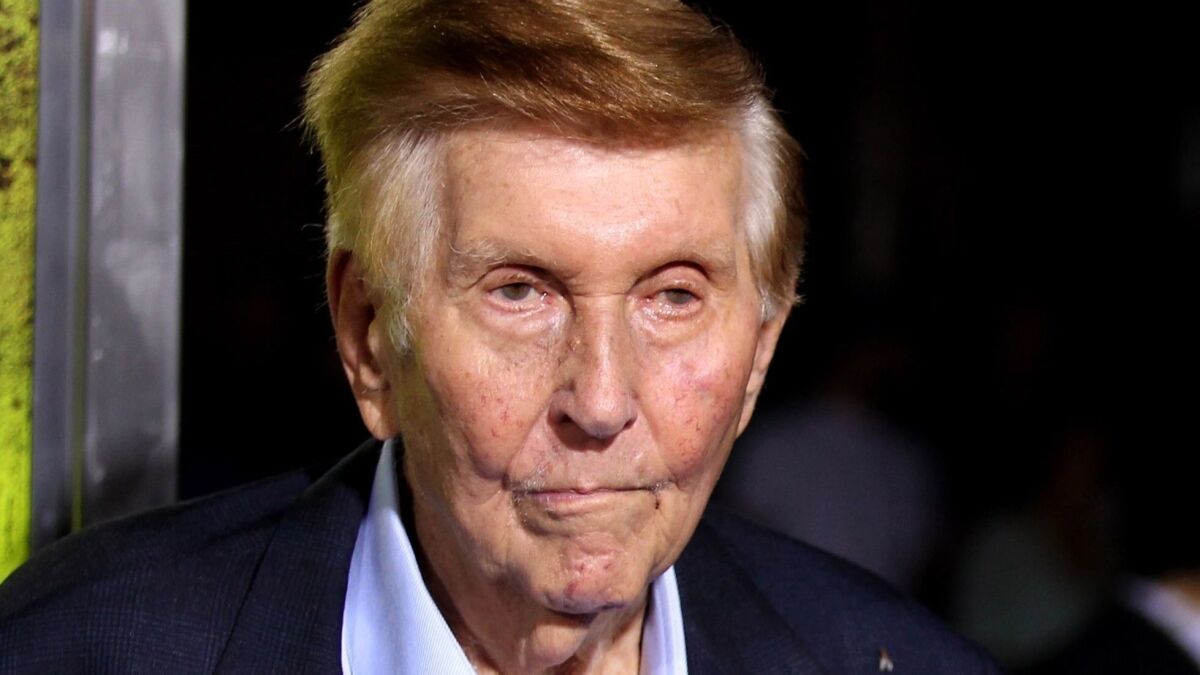 Media mogul Sumner Redstone, shown in 2012, needs a guardian to protect his interests in a legal case, a judge ruled Monday.
