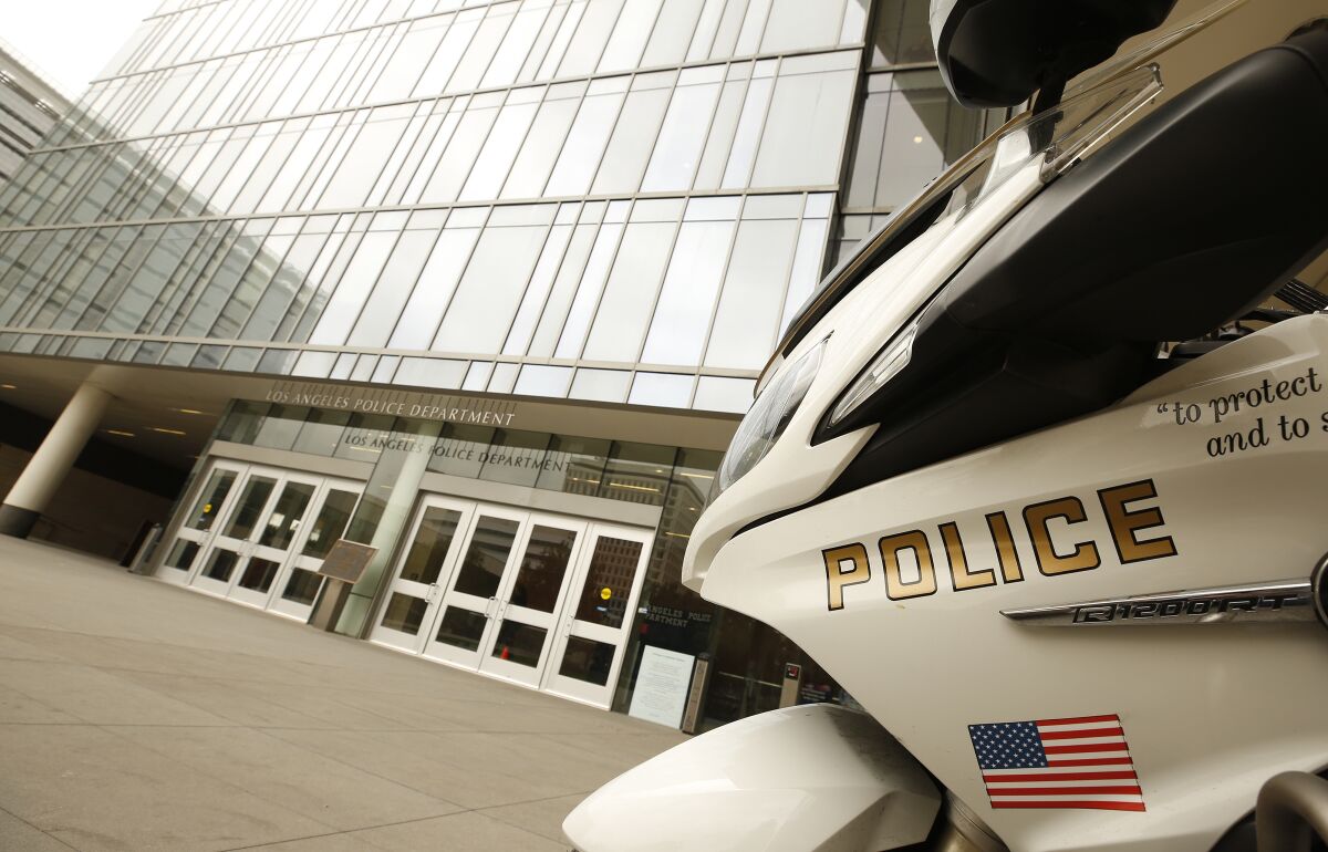 Sede de LAPD en el centro de Los Ángeles.